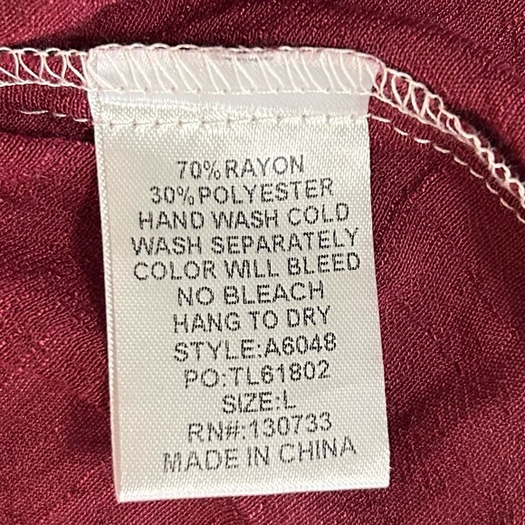 NWT Umgee Color Block Deep V Tied Back Tiered Mini Dress sz L Boho Beachy Gypsy - Picture 10 of 15